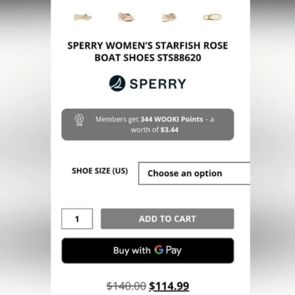 Sperry Topsider Starfish Rose Pink Boat Slip On Casual Sun Loafer Shoe Women 9.5 - Picture 10 of 12